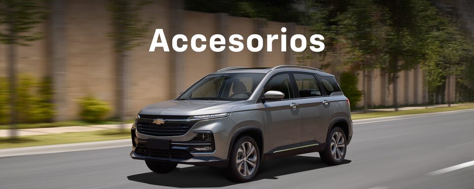 SUV Chevrolet Captiva 2025, tu camioneta familiar con faros de halógeno, barras de techo y rines en aluminio de 18 pulgadas